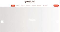 Desktop Screenshot of champlainleather.com